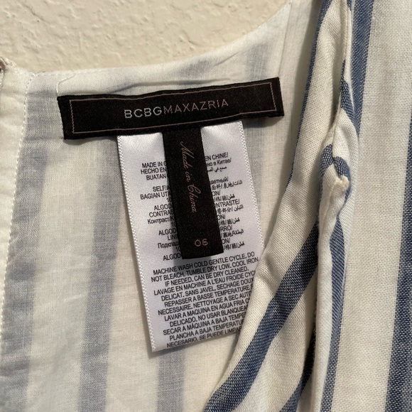 BCBGMAXAZRIA Yousra Sleeveless Peplum Dress - Picture 5 of 5